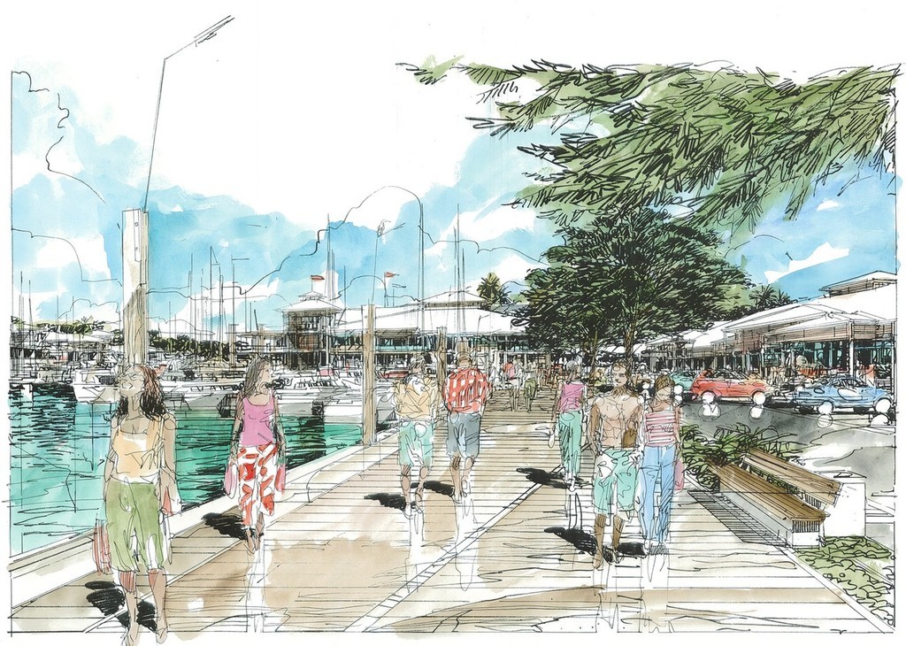 Boardwalk Retail  © Meridien Marinas www.meridin.com.au