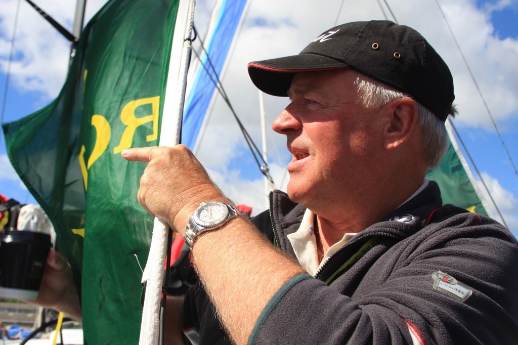 Bob Steel still wearing his 2002 Rolex with pride - Rolex Sydney Hobart 2008 photo copyright Crosbie Lorimer http://www.crosbielorimer.com taken at  and featuring the  class
