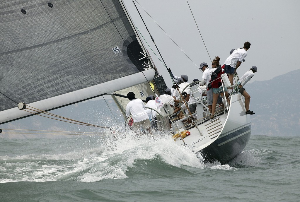 Jelik, looking forward to stretching her legs on the Raja Muda passage races © Guy Nowell http://www.guynowell.com