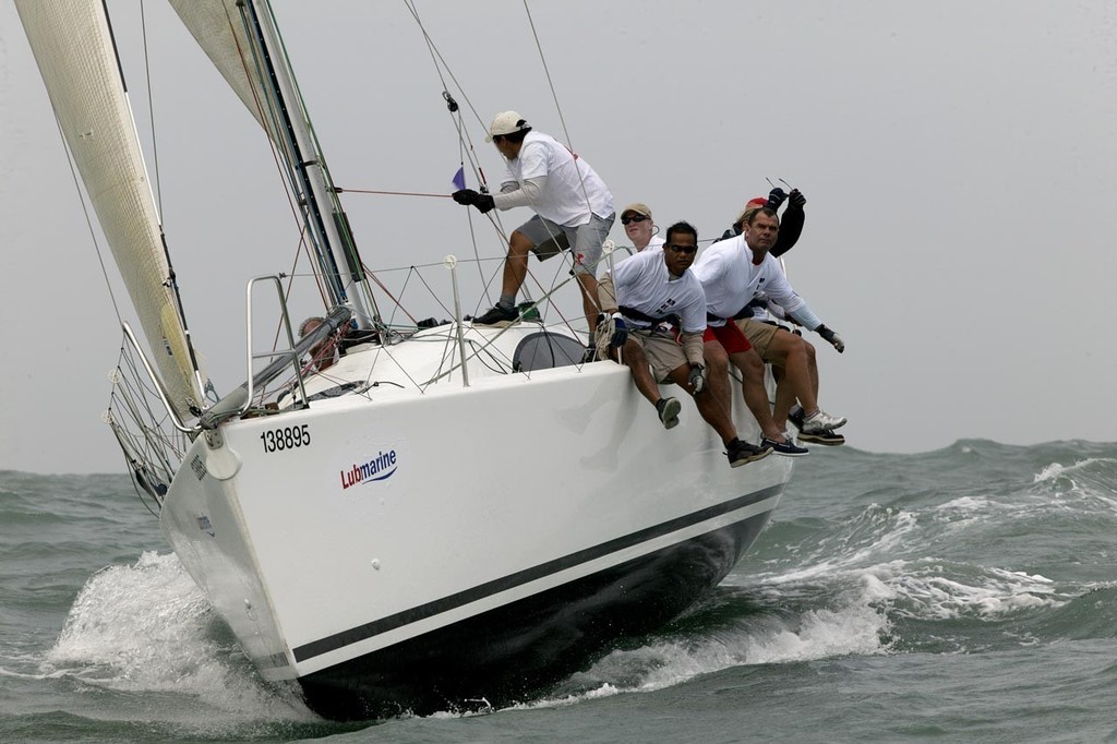 Men at Work - a convincing win in Div C at the RHKYC China Coast Regatta 2008.  © Guy Nowell http://www.guynowell.com