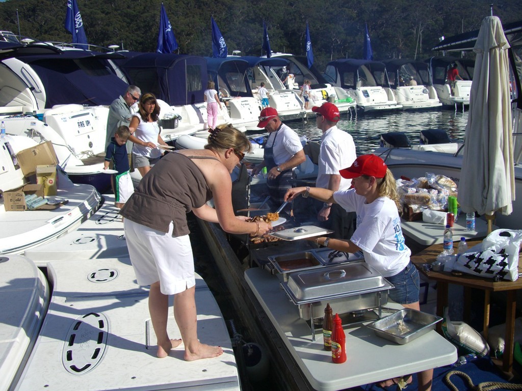 BBQ Banquet Breakfast - Andrew Short Marine's 2007 Sea Ray Rendezvous photo copyright Emma Lay taken at  and featuring the  class