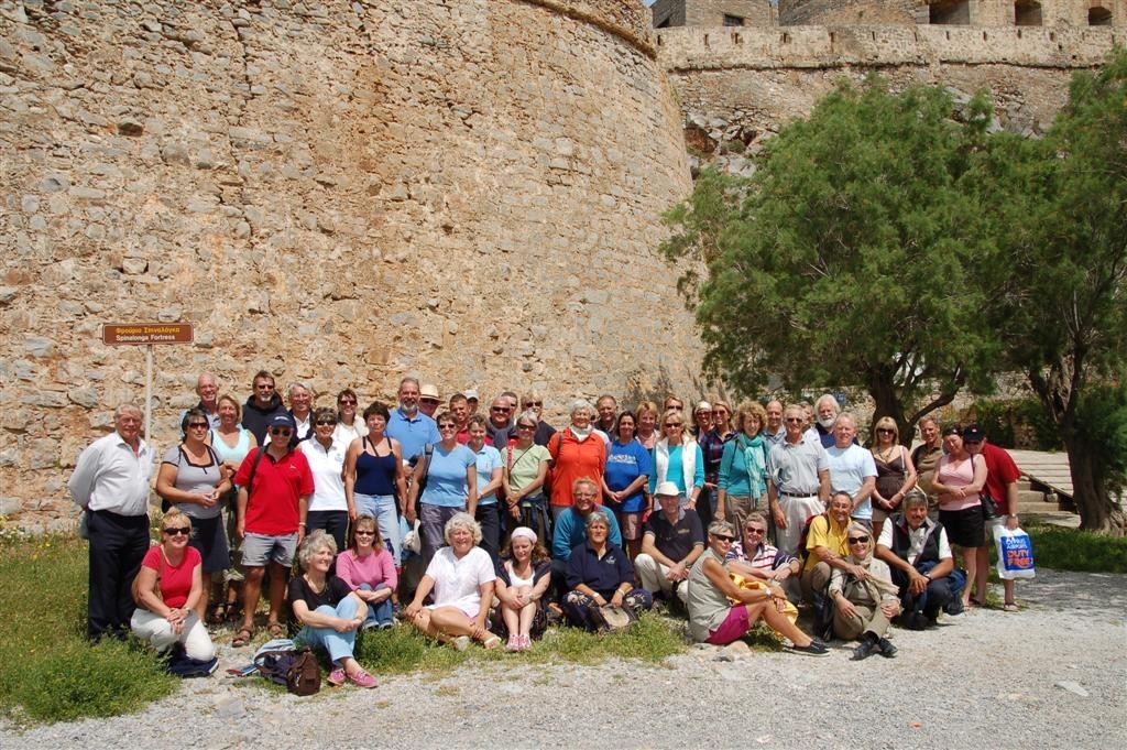 Spinalonga Team Photo- Blue Water Rally 2007-2009 photo copyright Peter Seymour taken at  and featuring the  class