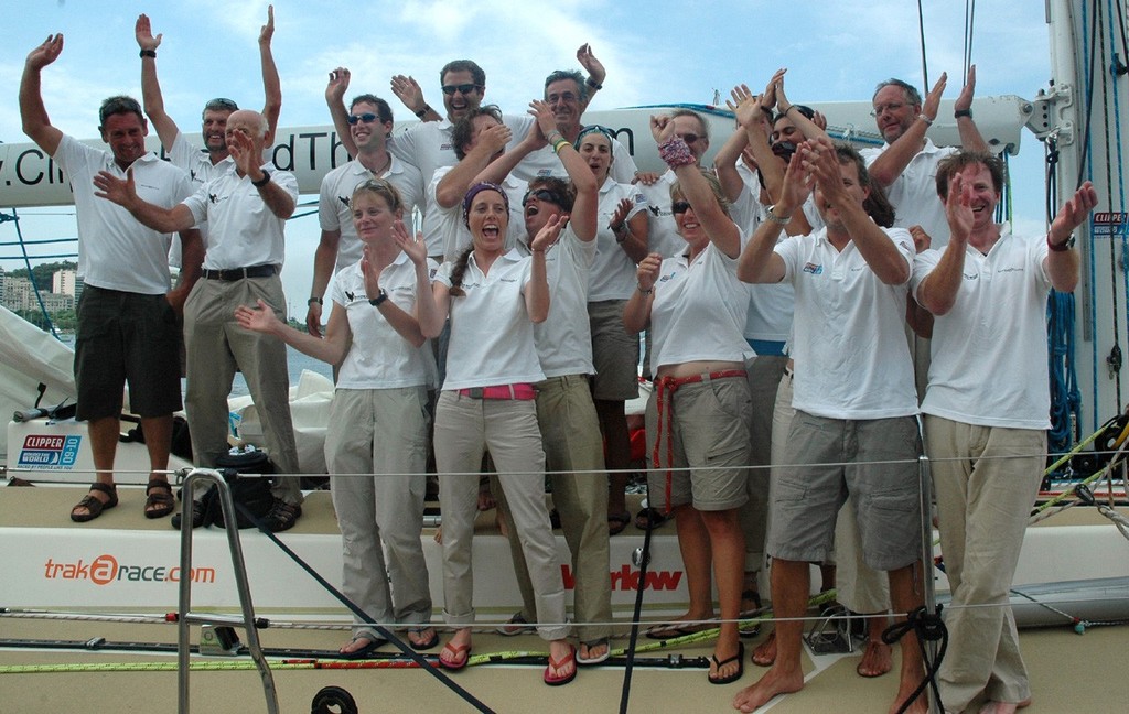 Cape Breton Island arrives in Rio De Janiero, Brazil photo copyright Clipper Ventures PLC . http://www.clipperroundtheworld.com taken at  and featuring the  class