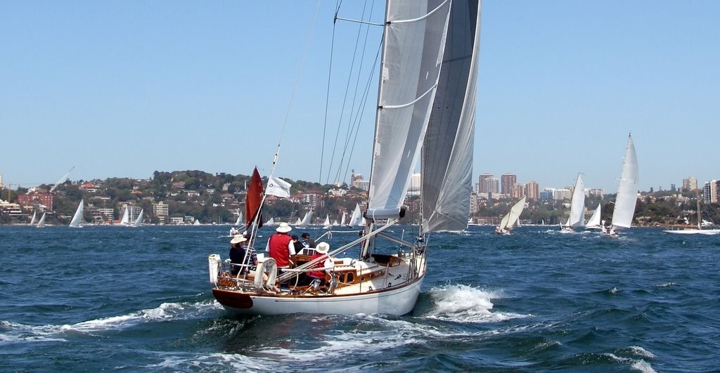 Caprice of Huon on Gaffers Day 2008 - 02 photo copyright John Jeremy http://www.sasc.com.au taken at  and featuring the  class