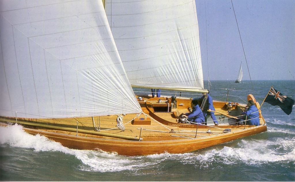 An involvement with a  succession of Morning Clouds was the hallmark of Owen Parker&rsquo;s sailing career. photo copyright George Layton taken at  and featuring the  class