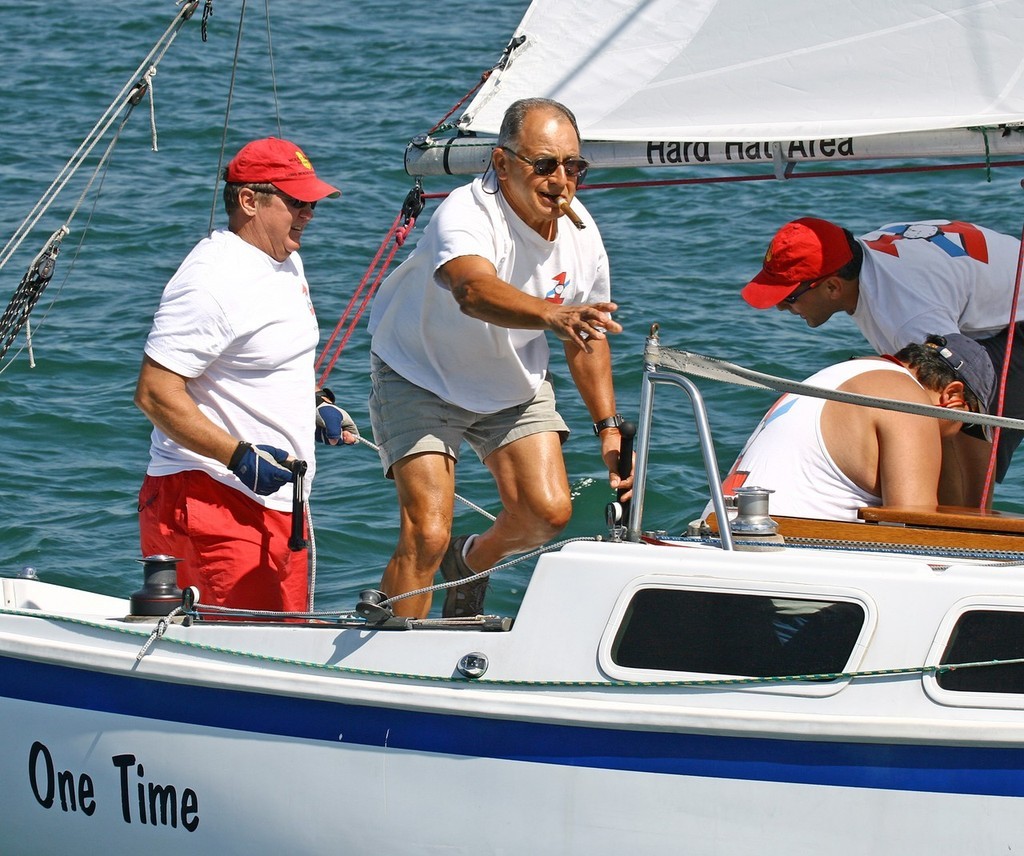 One Time's skipper Art Melendres finished first in both races Saturday and Sunday.  - Catalina Island Series 2007 - Isthmus Cove Race photo copyright Rick Roberts  taken at  and featuring the  class