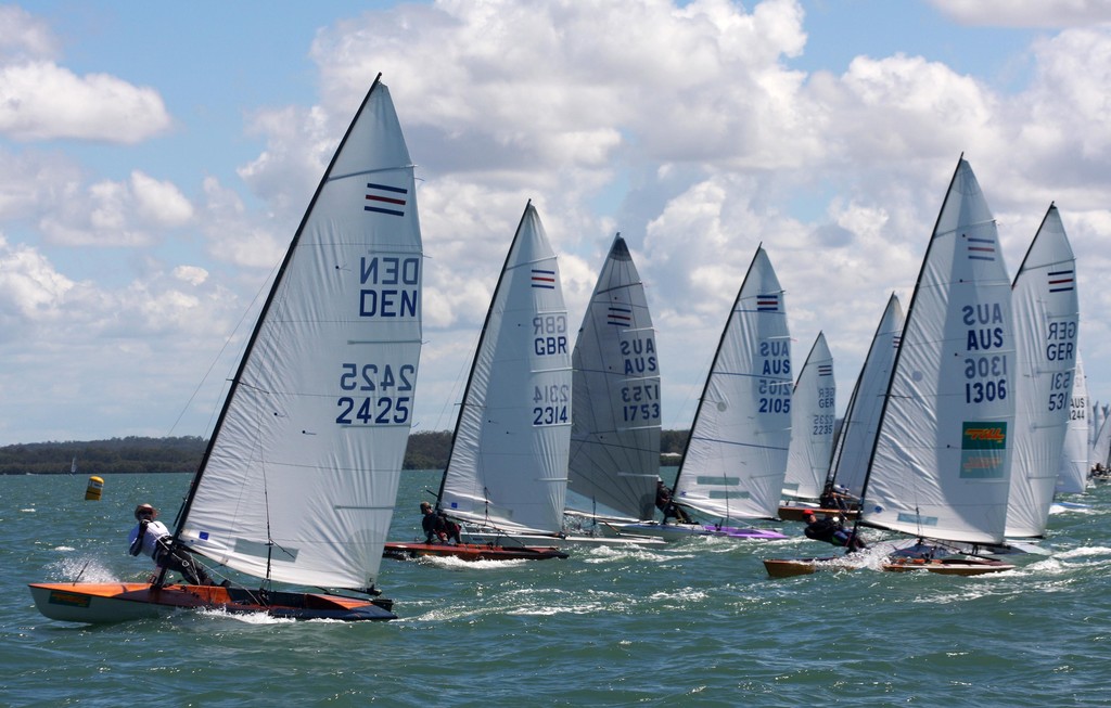 Contender Worlds fleet Race 3 on Day 2 photo copyright Contender Worlds 2010 http://www.contenderworlds2010.com taken at  and featuring the  class