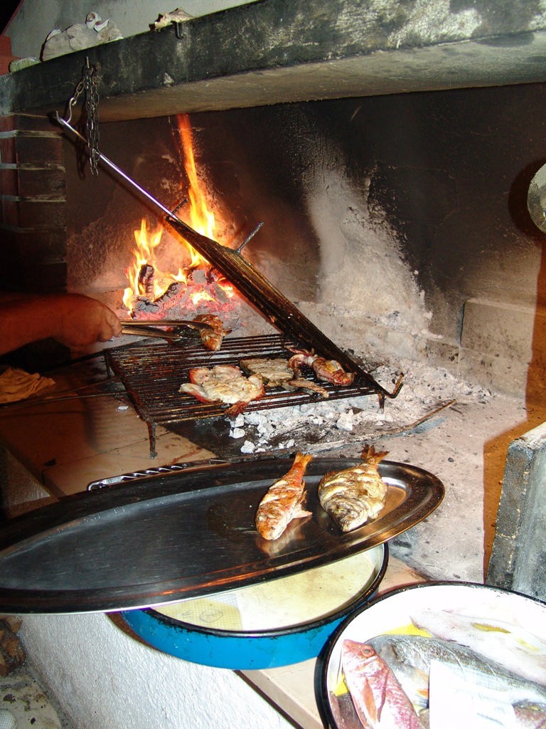 Cooking Croatian style at the Triton © Ian & Andrea Treleaven