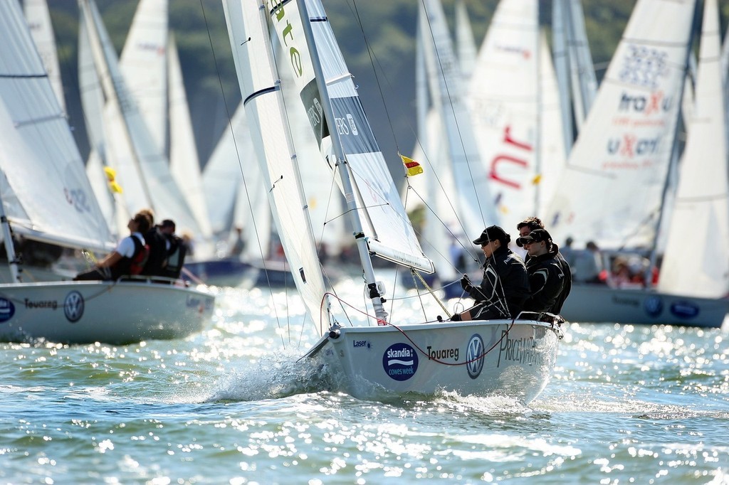Skandia Cowes Week 2007 - Laser SB3 © onEdition http://www.onEdition.com