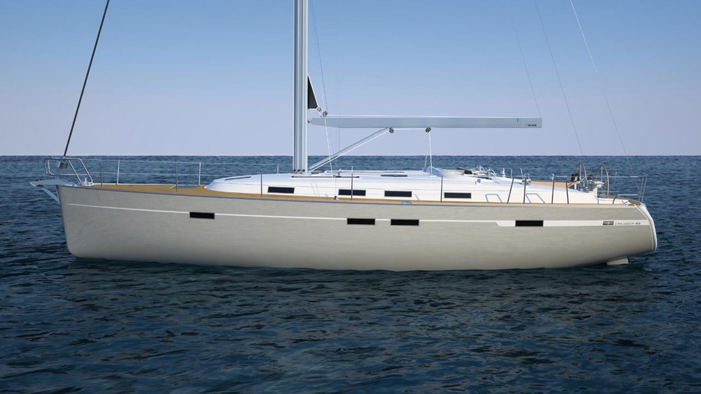 Bavaria Cruiser 45 (render) photo copyright Bavaria Yachts Australia http://www.bavariasail.com.au taken at  and featuring the  class