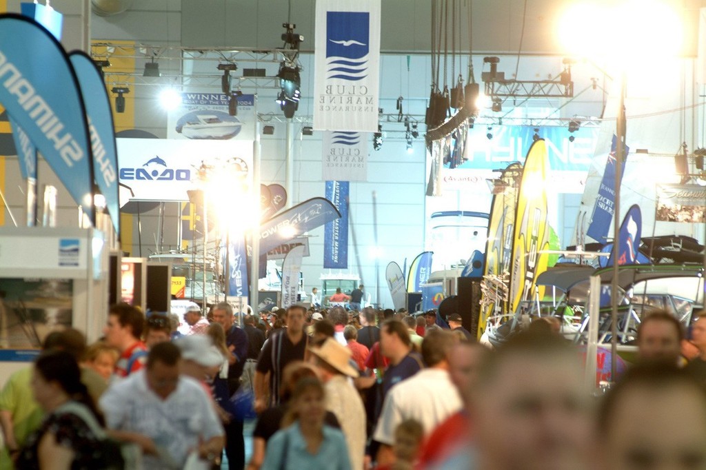 Crowded aisles - Brisbane International Boat Show 2007 photo copyright Marine Queensland http://www.marineqld.com.au taken at  and featuring the  class
