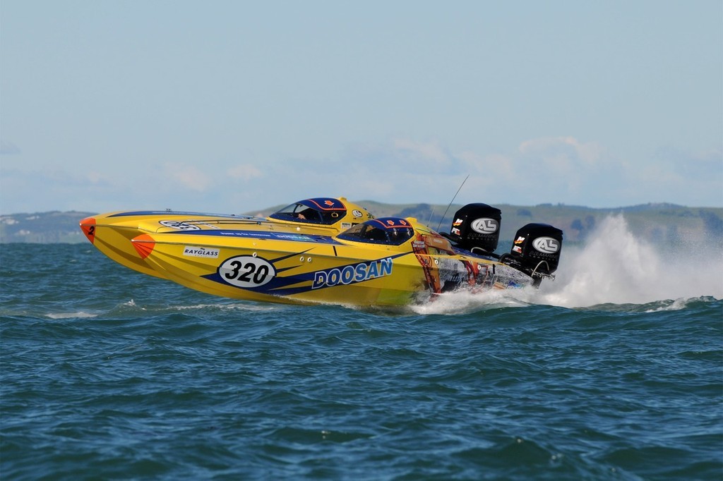 Doosan – Sam Fillmore and Cary Gleeson (Superboat Lite) photo copyright Greg Olesen taken at  and featuring the  class