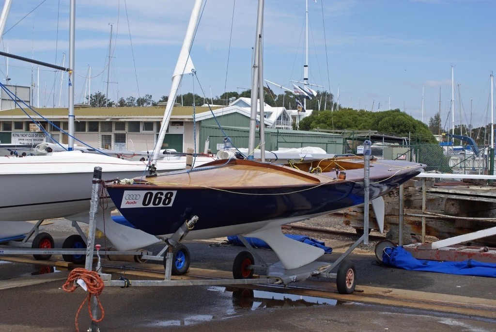 A classic fleet competitor, 2009 Audi Flying Fifteen Worlds © Richard Gladwell www.photosport.co.nz