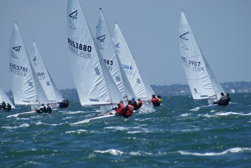 Race 1 2009 Audi Flying Fifteen World Championships, Melbourne © Richard Gladwell www.photosport.co.nz