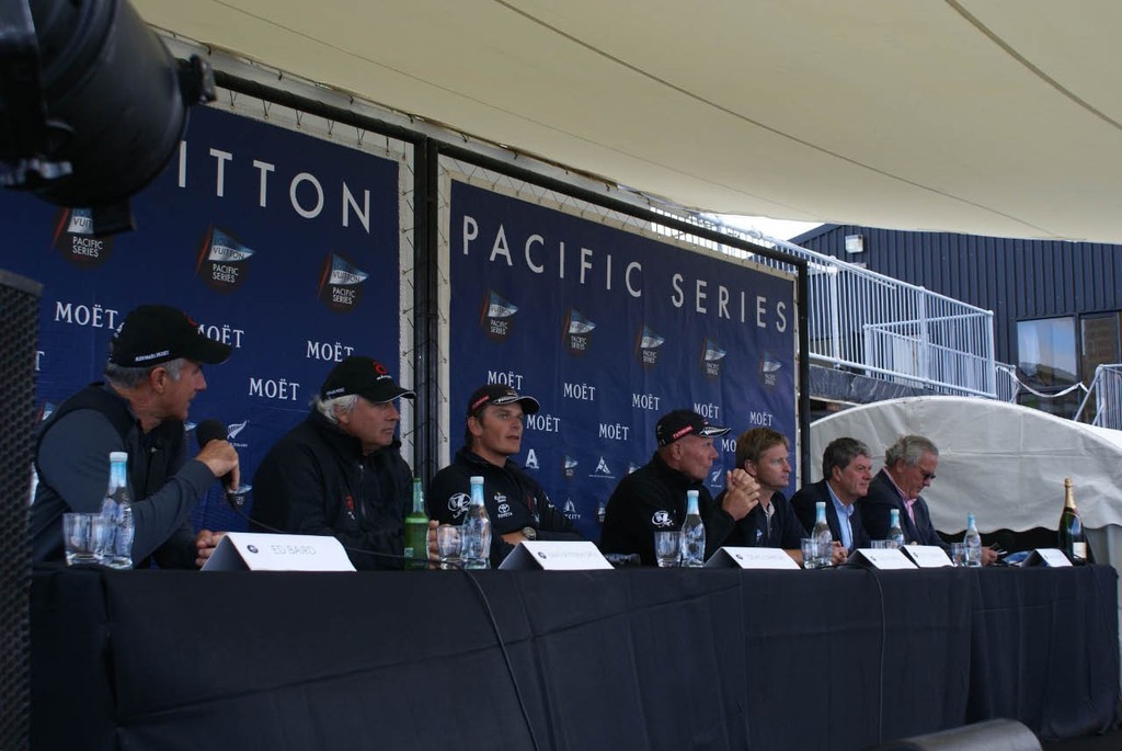 Louis Vuitton Pacific Series- Final Media Conference © Richard Gladwell www.photosport.co.nz