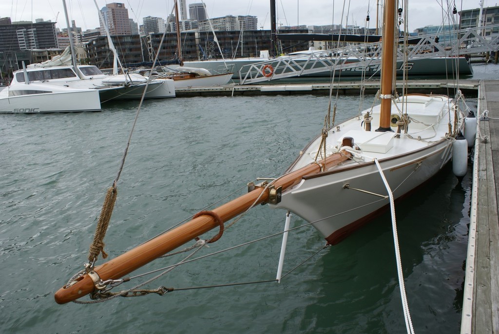 Gloriana after her relaunching © Richard Gladwell www.photosport.co.nz