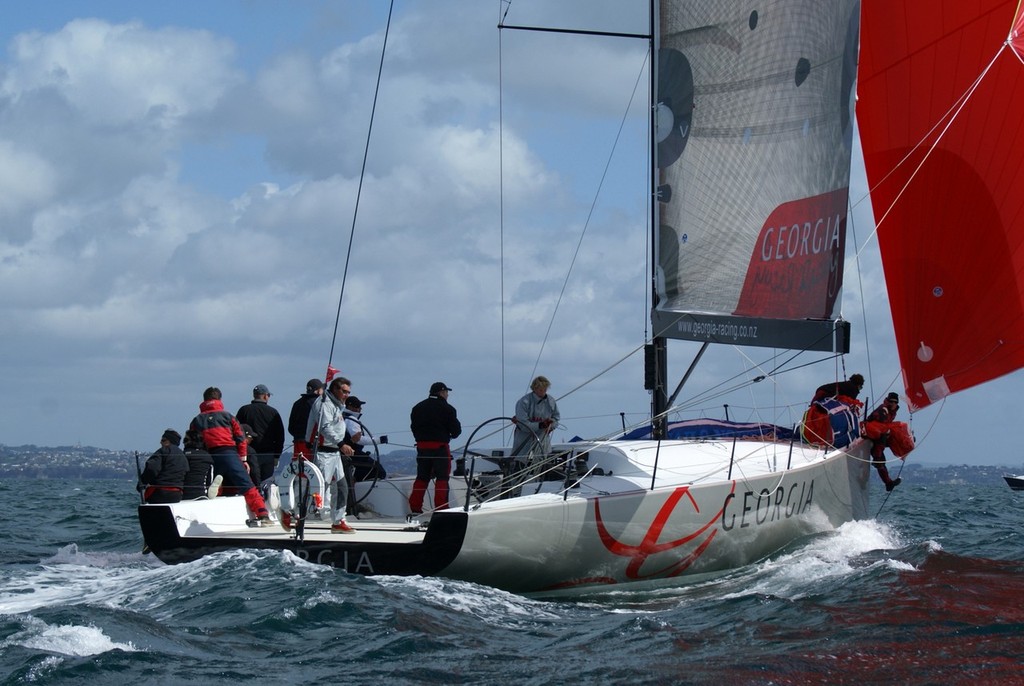 Georgia Racing - Start 2009 HSBC Coastal Classic © Richard Gladwell www.photosport.co.nz