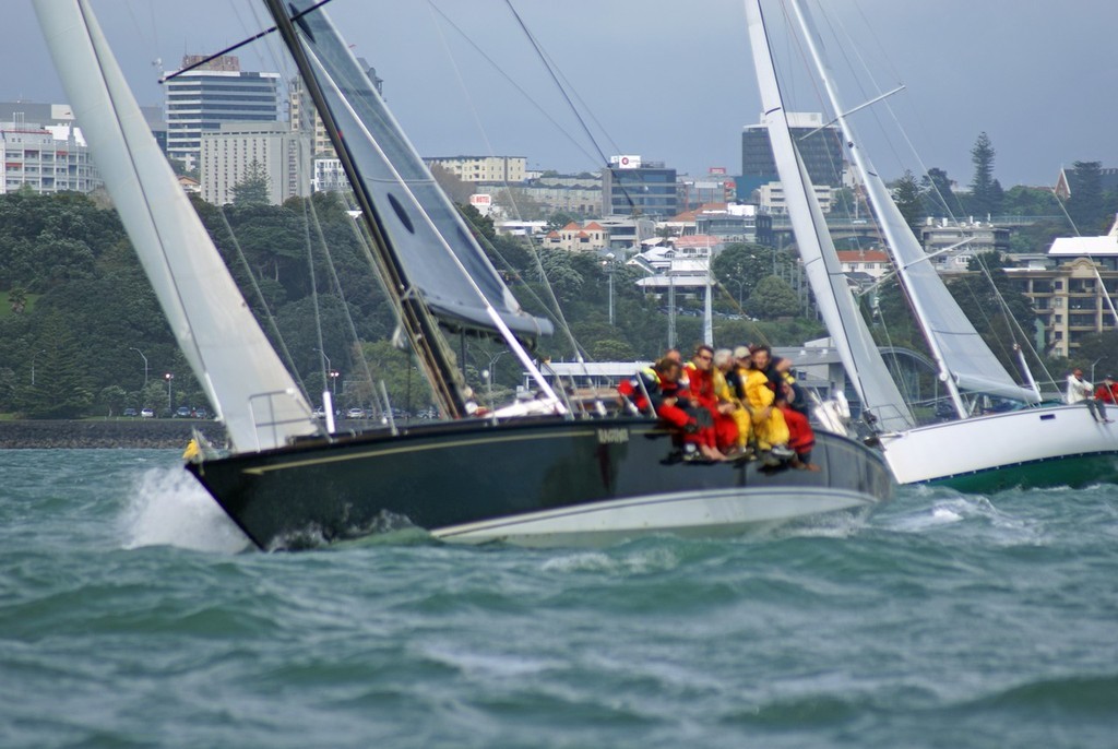 Infidel was sailing impressively at the start of the HSBC Premier Coastal Classic 2008 © Richard Gladwell www.photosport.co.nz