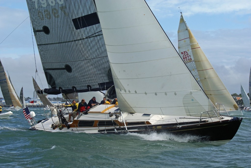 Infidel at the start of the 2008 HSBC Premier Coastal Classic © Richard Gladwell www.photosport.co.nz