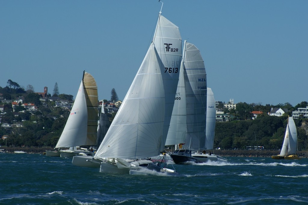 2007 Coastal Clasic Start photo copyright Richard Gladwell www.photosport.co.nz taken at  and featuring the  class