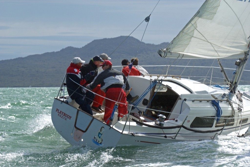 The Stewart 34, Playbuoy at the start of the 2008 HSBC Premier Coastal Classic  © Richard Gladwell www.photosport.co.nz
