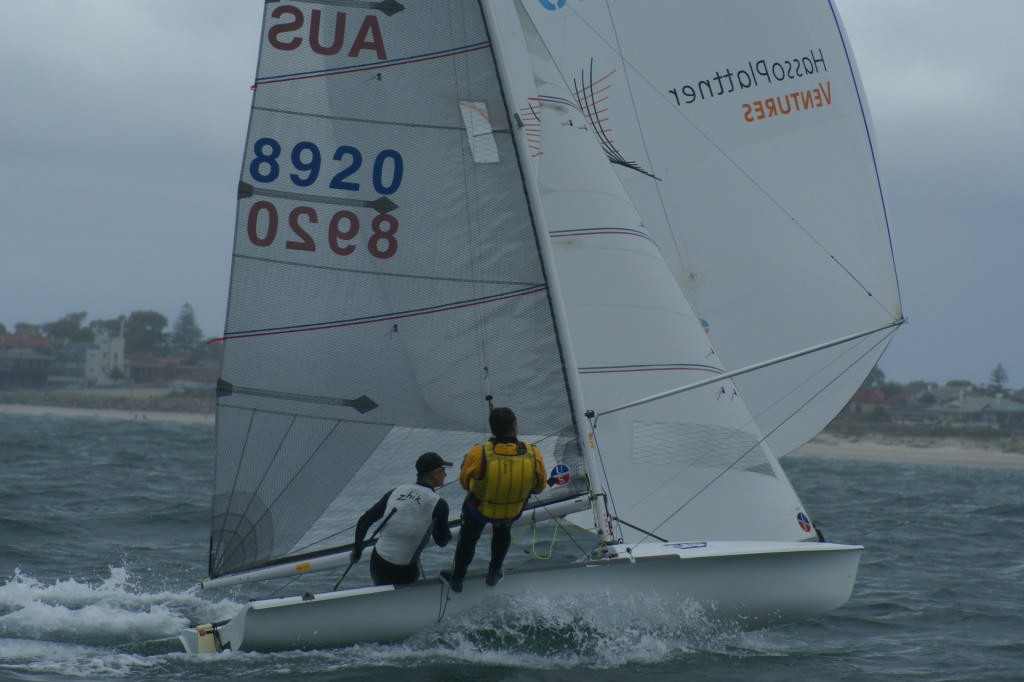 Michael Quirk and Geoff Lange (AUS) 2007 505 Worlds - Day 2, Race 3 photo copyright Sail-World.com /AUS http://www.sail-world.com taken at  and featuring the  class