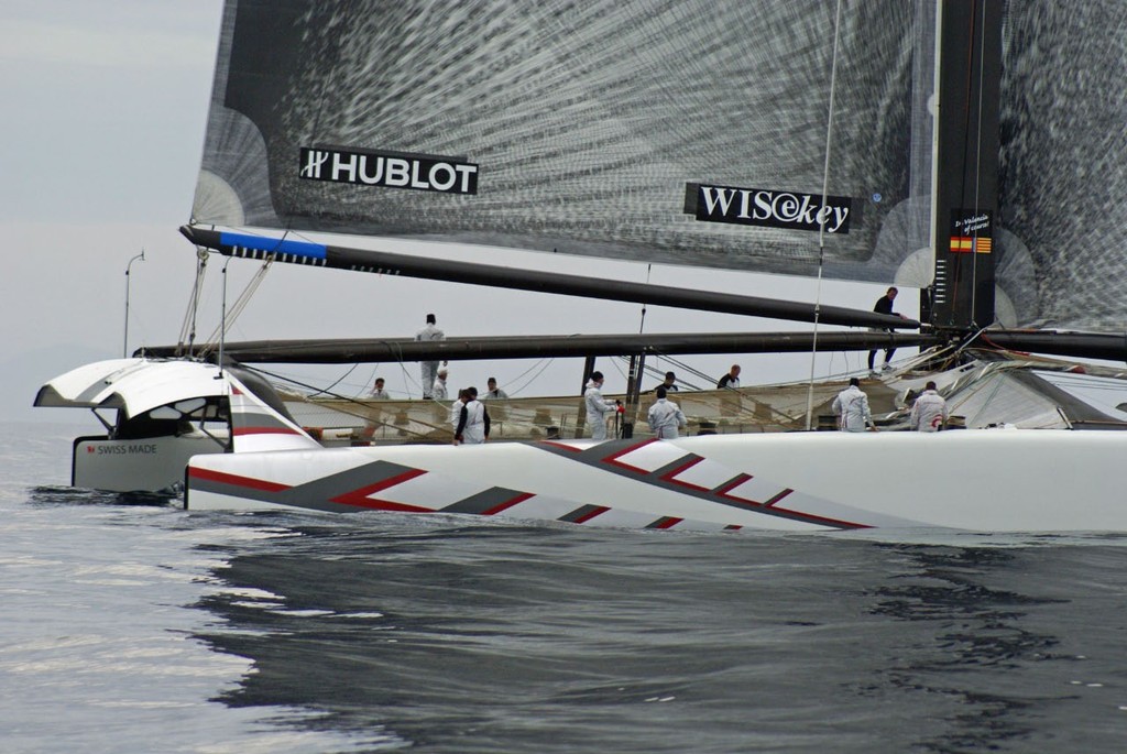 Day 1, 2010 America’s Cup, Valencia © Richard Gladwell www.photosport.co.nz