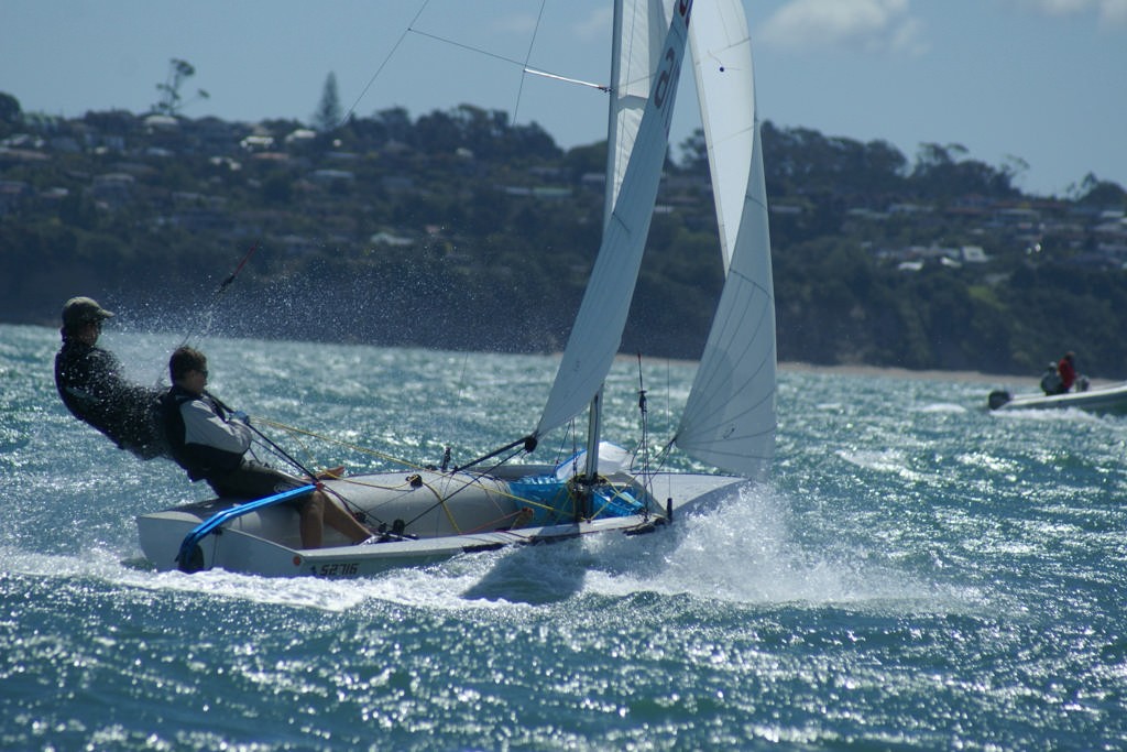Evans and Burling power top another win in the 2007 420 Worlds - Day 1 © Sail-World.com /AUS http://www.sail-world.com