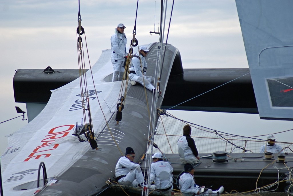 Practice Day, 2010 America’s Cup © Richard Gladwell www.photosport.co.nz