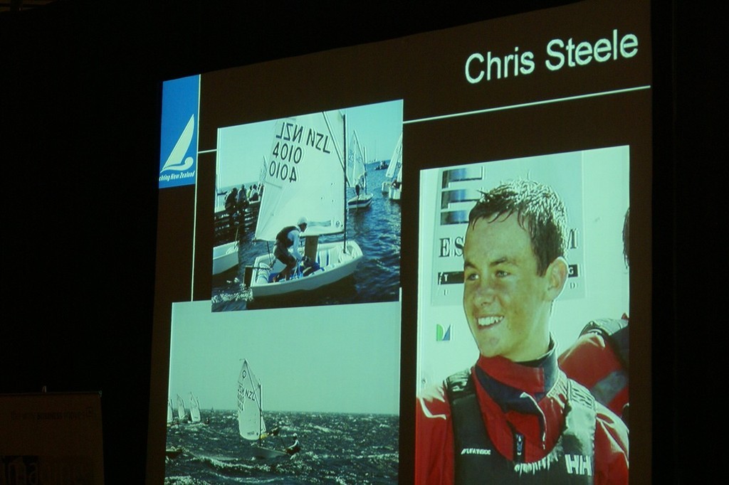 Chris Steele, Finalist 2007 Sailor of the Year Awards photo copyright Richard Gladwell www.photosport.co.nz taken at  and featuring the  class