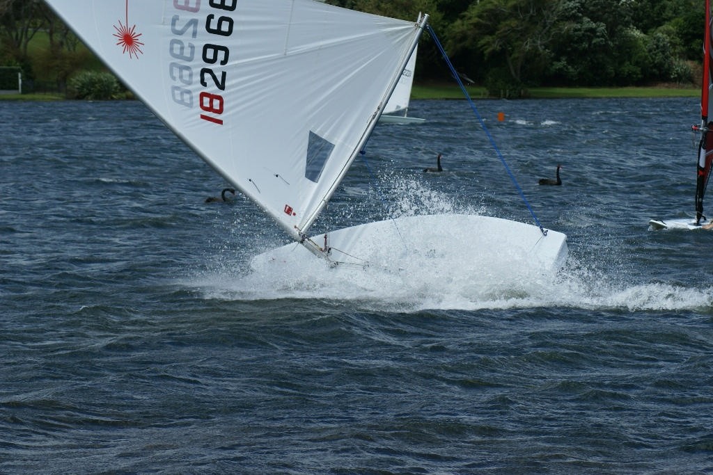 Lake Pupuke action 21 Jan 2007 photo copyright Sail-World.com /AUS http://www.sail-world.com taken at  and featuring the  class
