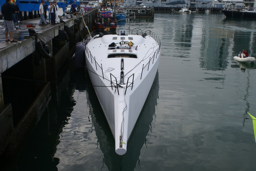 Speedboat - Viaduct Harbour - April 2008 © Richard Gladwell www.photosport.co.nz