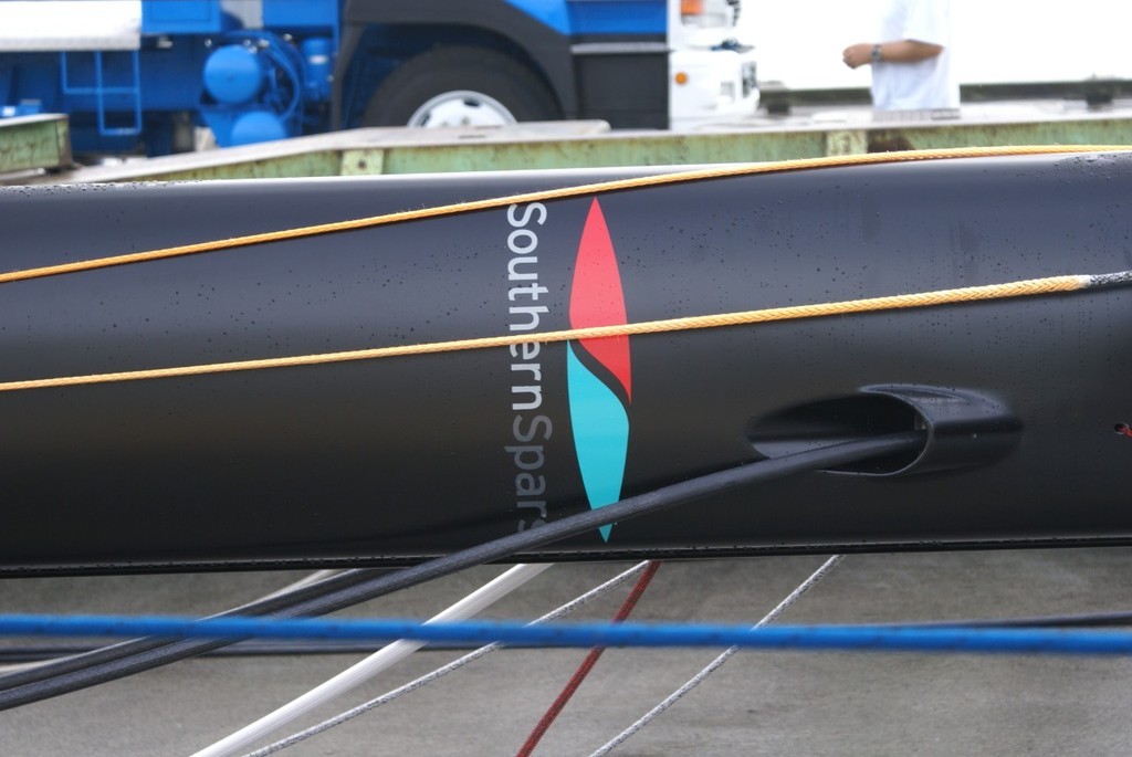 Southern Spars are one of many New Zealand suppliers who have developed highly successful export businesses on the back of America’s Cup involvement over 25 years. © Richard Gladwell www.photosport.co.nz