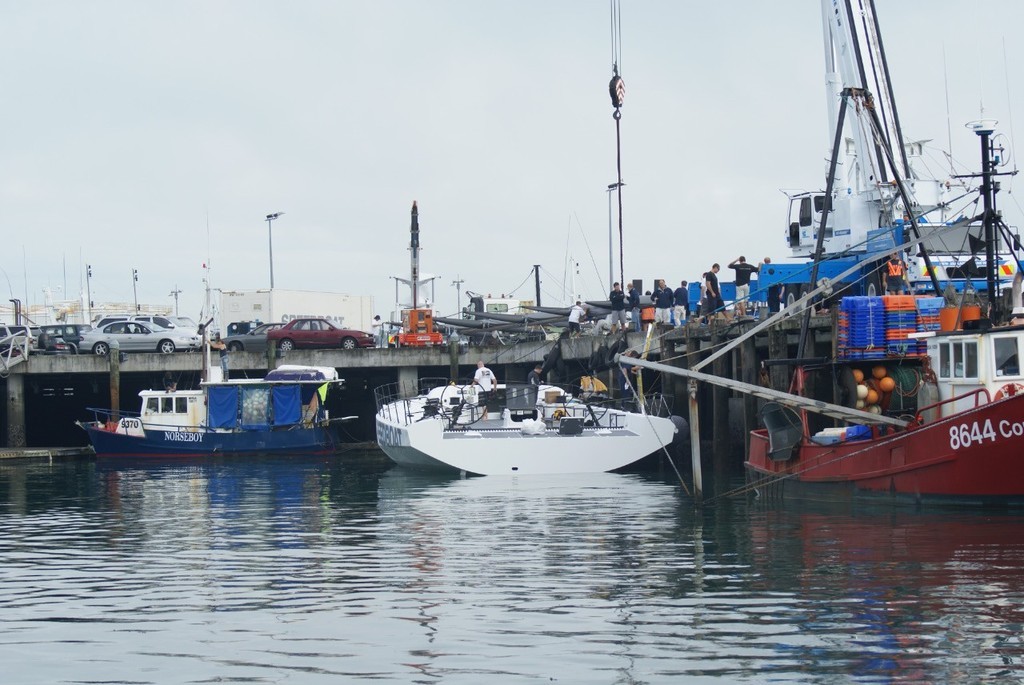 Speedboat - Viaduct Harbour - April 2008 © Richard Gladwell www.photosport.co.nz
