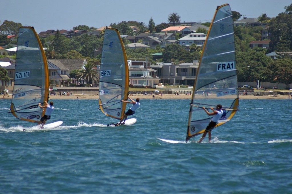 Day 1 RS:X NZ Worlds - Takapuna © Richard Gladwell www.photosport.co.nz