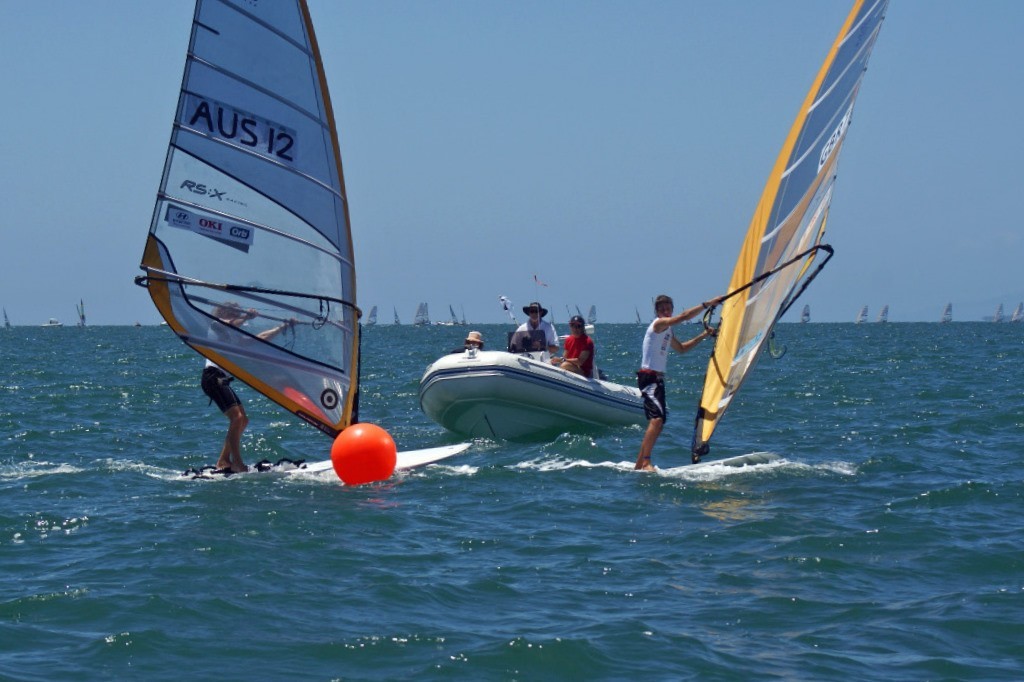 Day 1 RS:X NZ Worlds - Takapuna © Richard Gladwell www.photosport.co.nz