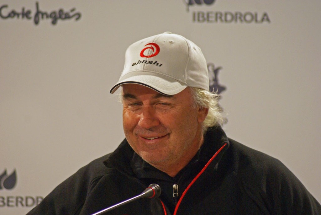 Brad Butterworth, Media Conference, Race 2, 33rd America’s Cup photo copyright Richard Gladwell www.photosport.co.nz taken at  and featuring the  class