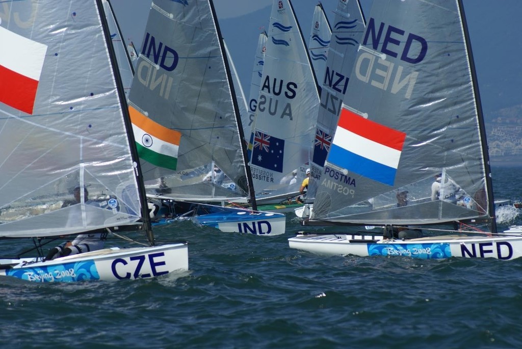 2008 Olympic Regatta - Day 2 - Finn - Race 4 © Richard Gladwell www.photosport.co.nz