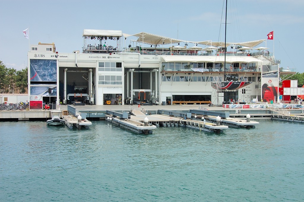 Alinghi base, Valencia, ESP © MCC McCamp
