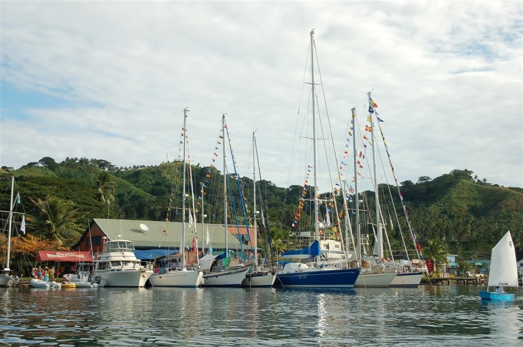 RALLY YACHTS AT THE COPRA SHED, SAVU SAVU - BLUE WATER RALLY 2007-9 photo copyright Peter Seymour taken at  and featuring the  class
