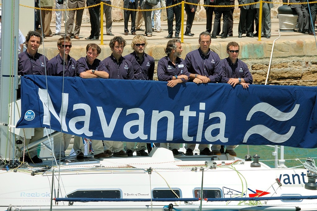 2008 Navantia Sailing Team presentation photo copyright MCC McCamp taken at  and featuring the  class