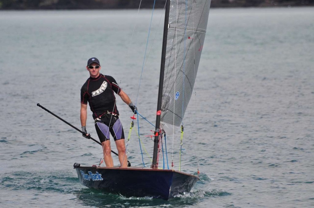 Rhys Johnston winner of the 2009 3.7 Class National Championship, bay of Islands photo copyright Jarrod Cook taken at  and featuring the  class