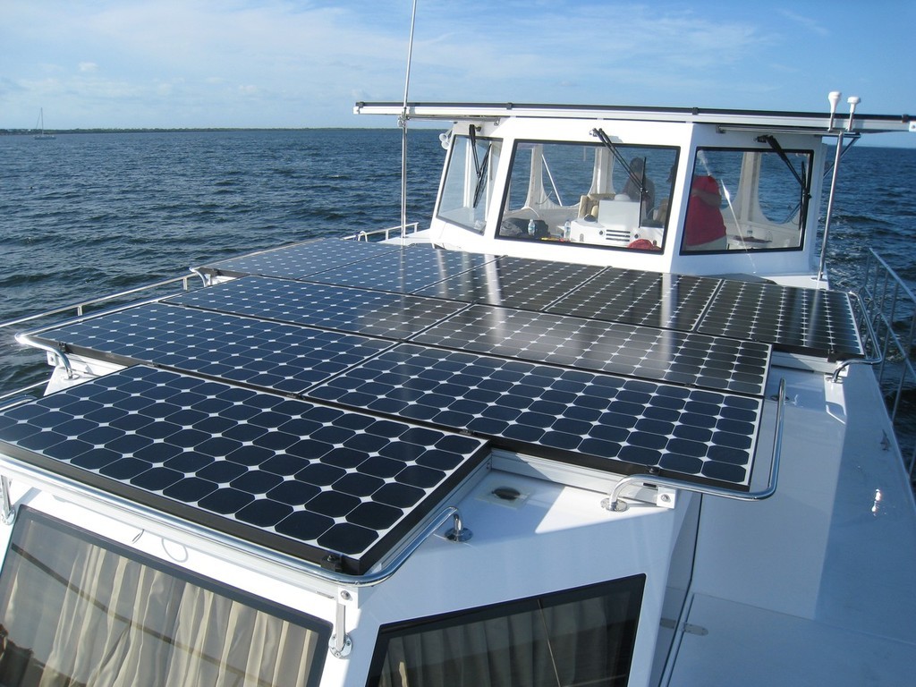 Solar and wind panels optimise power. © MIAA