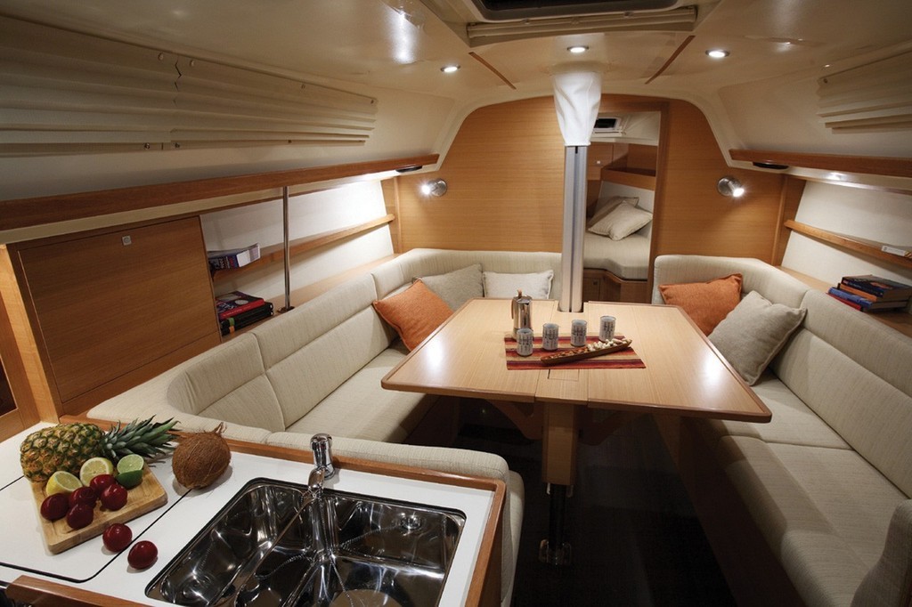 The Elan 340's saloon photo copyright Elan http://navsail.com.au taken at  and featuring the  class