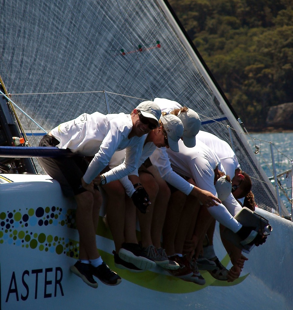 Estate Master hiking F40&rsquo;s Pittwater 09 photo copyright Sam Crichton  taken at  and featuring the  class