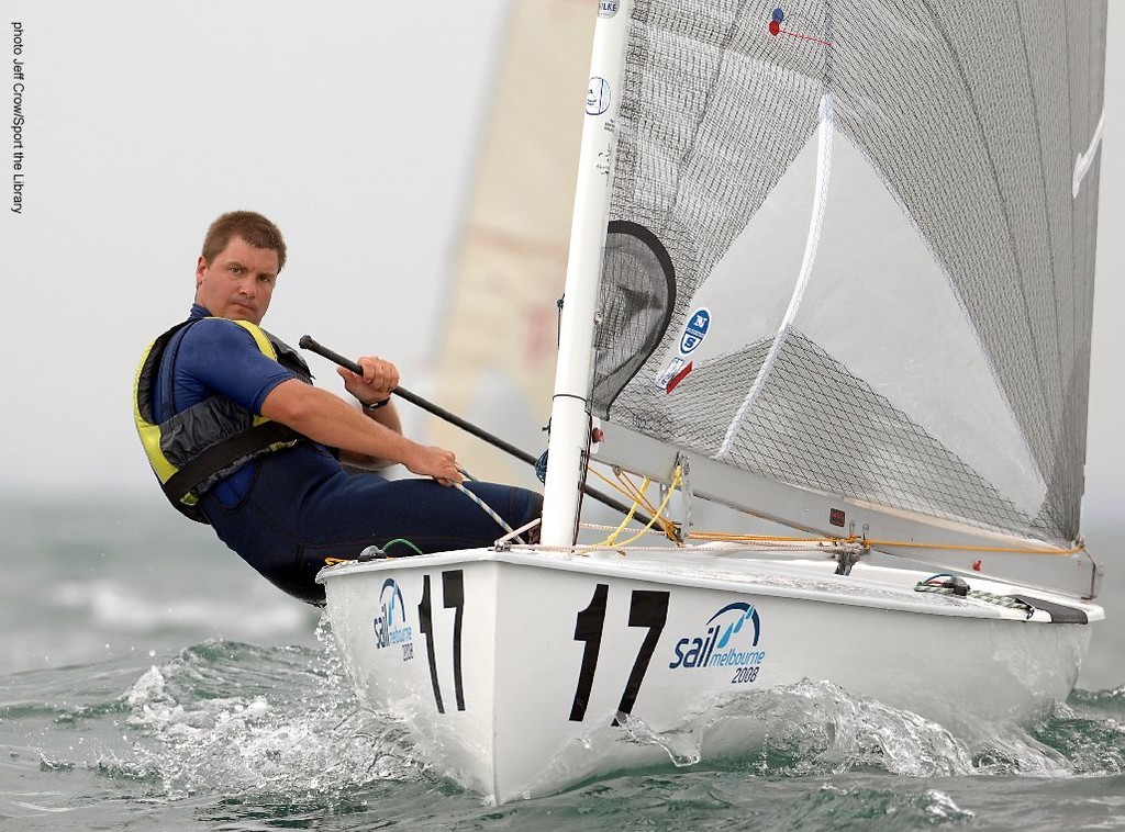 Chris Cook (CAN) - Finn Gold Cup 2008 © Jeff Crow/ Sport the Library http://www.sportlibrary.com.au