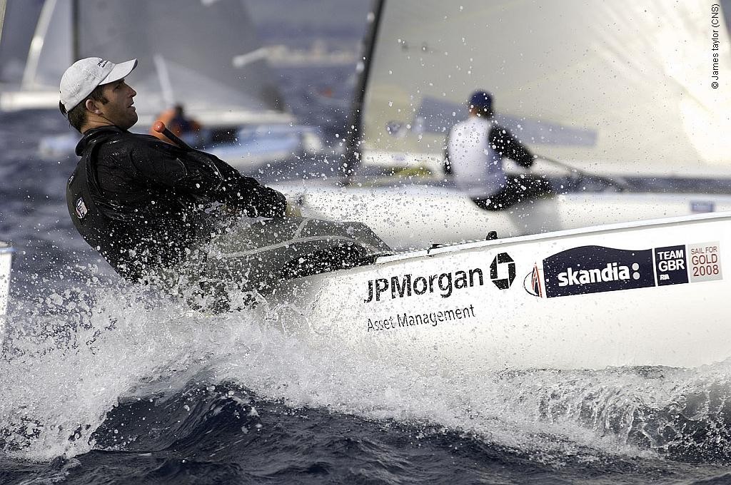 Ben Ainslie - Finn European Championship 2008 © James Taylor