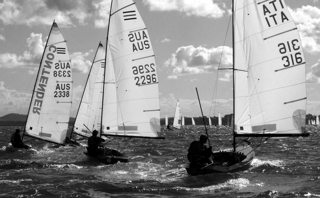 Fleet - Day 2 Contender Worlds photo copyright Contender Worlds 2010 http://www.contenderworlds2010.com taken at  and featuring the  class
