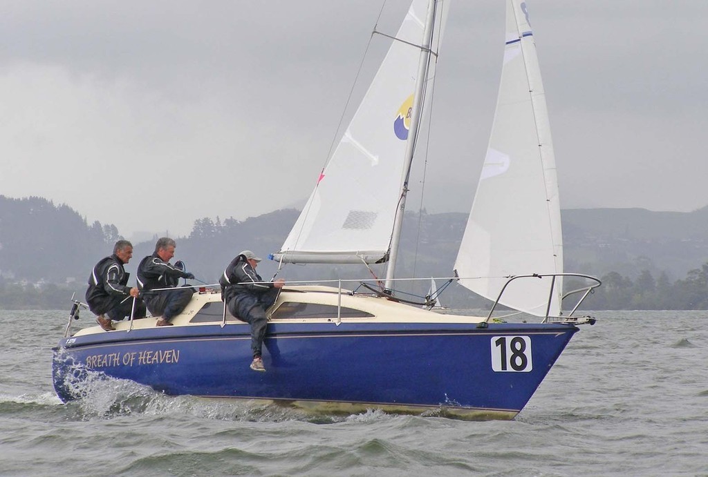 GBR in the B3 event, Day 2 IFDS World Blind Sailing Championships, Rotorua © David Staley - copyright