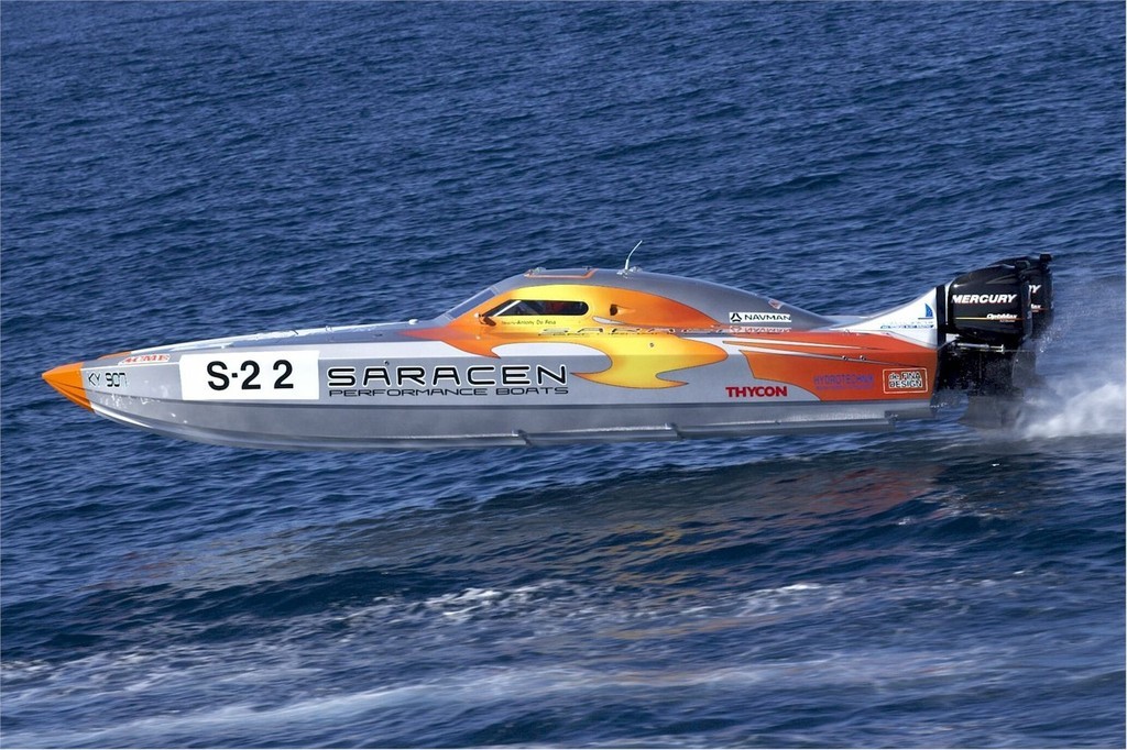 Saracen took out the  Gold Coast 100 Class Three-6 litre  © Australian Offshore Powerboat Club http://www.aopc.com.au